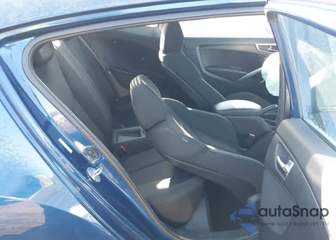 2017 Hyundai Veloster Value Edition from USA, damaged, VIN KMHTC6AD7HU317220